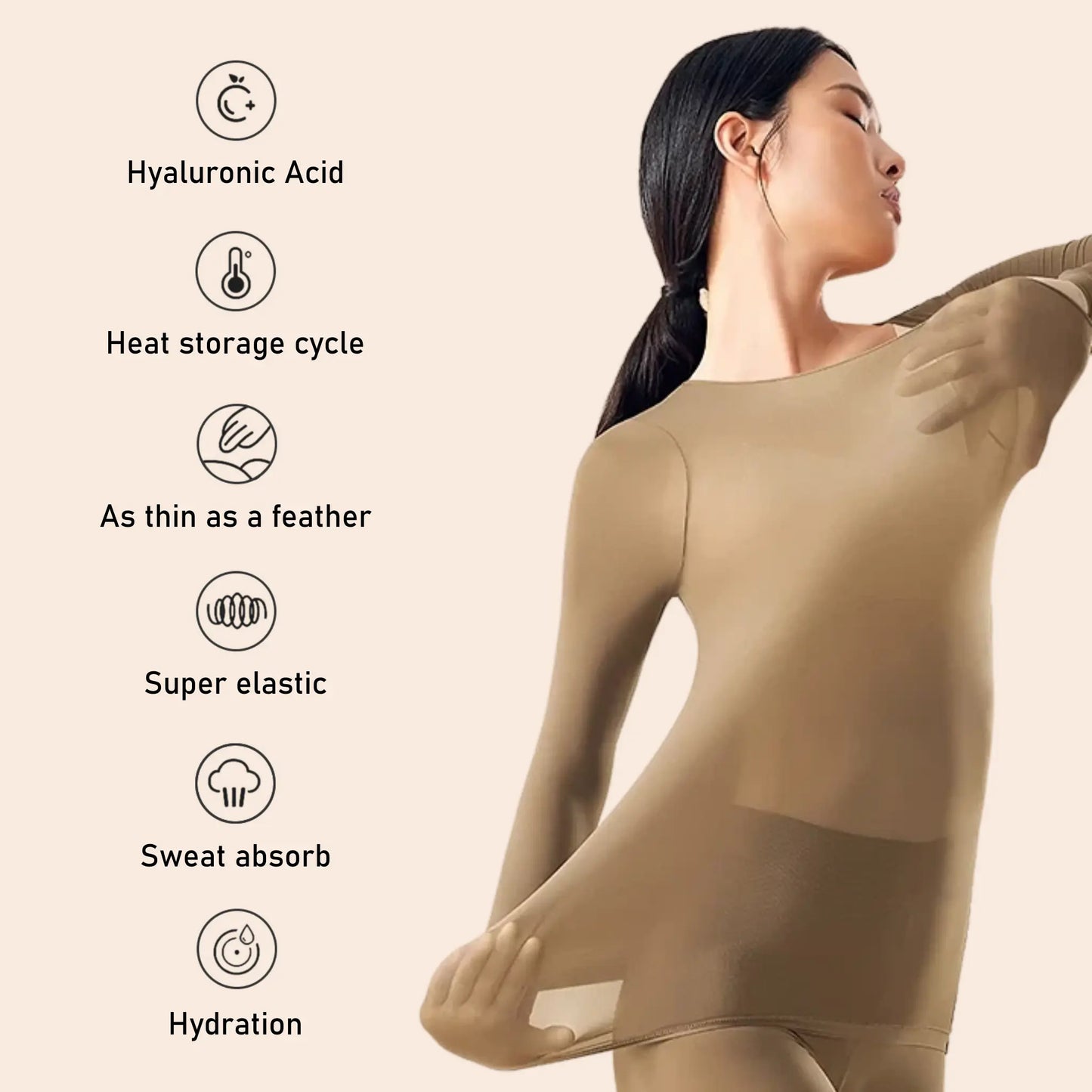 Ellie Mae Ultra-thin Thermal Underwear