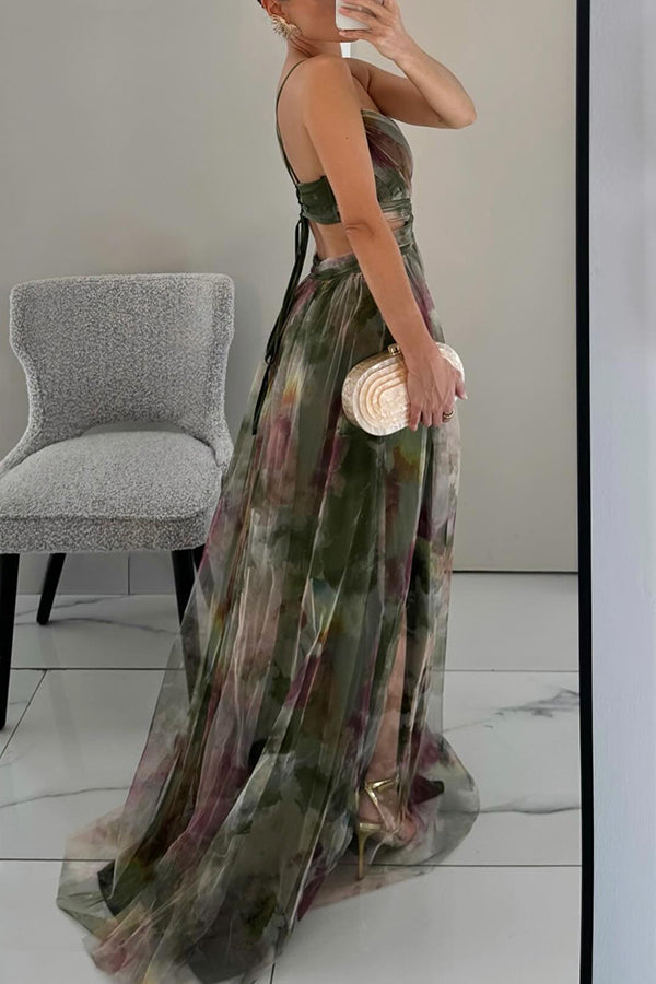 Isla Fleur Flowy Maxi Dress