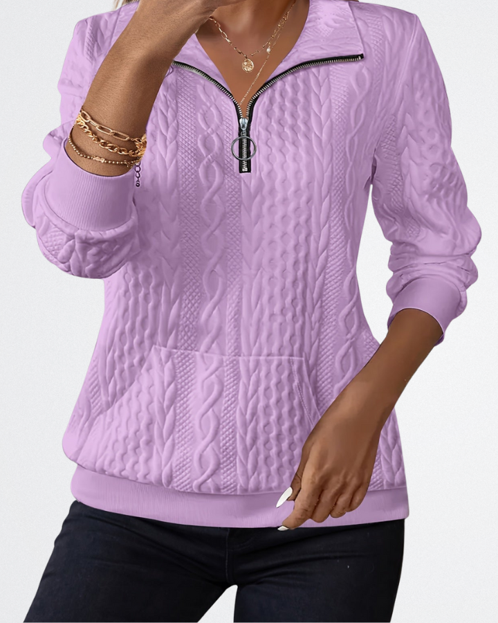 Maddie Cozy & Confident Half-Zip Pullover