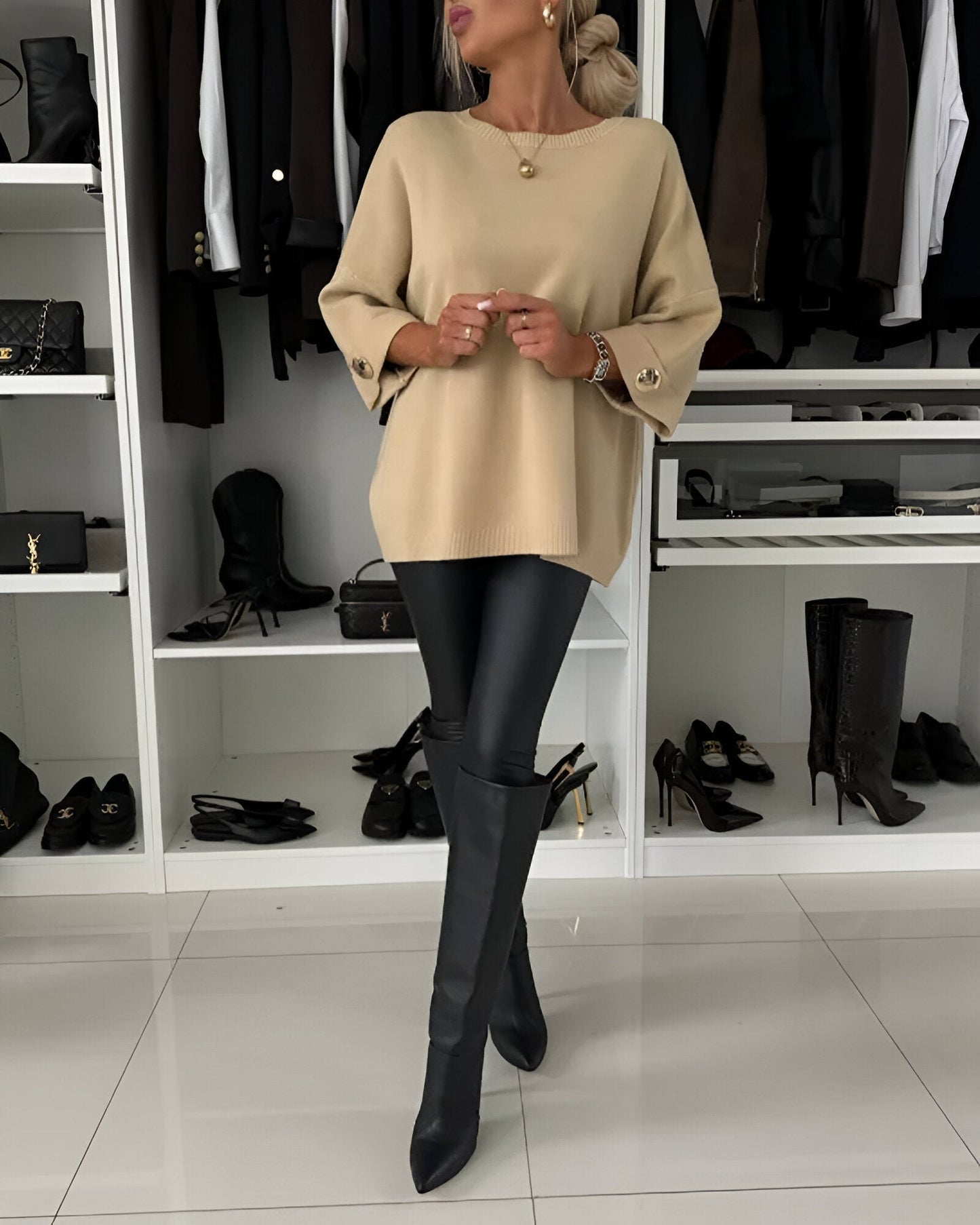 Phoebe Elegant Casual Sweater