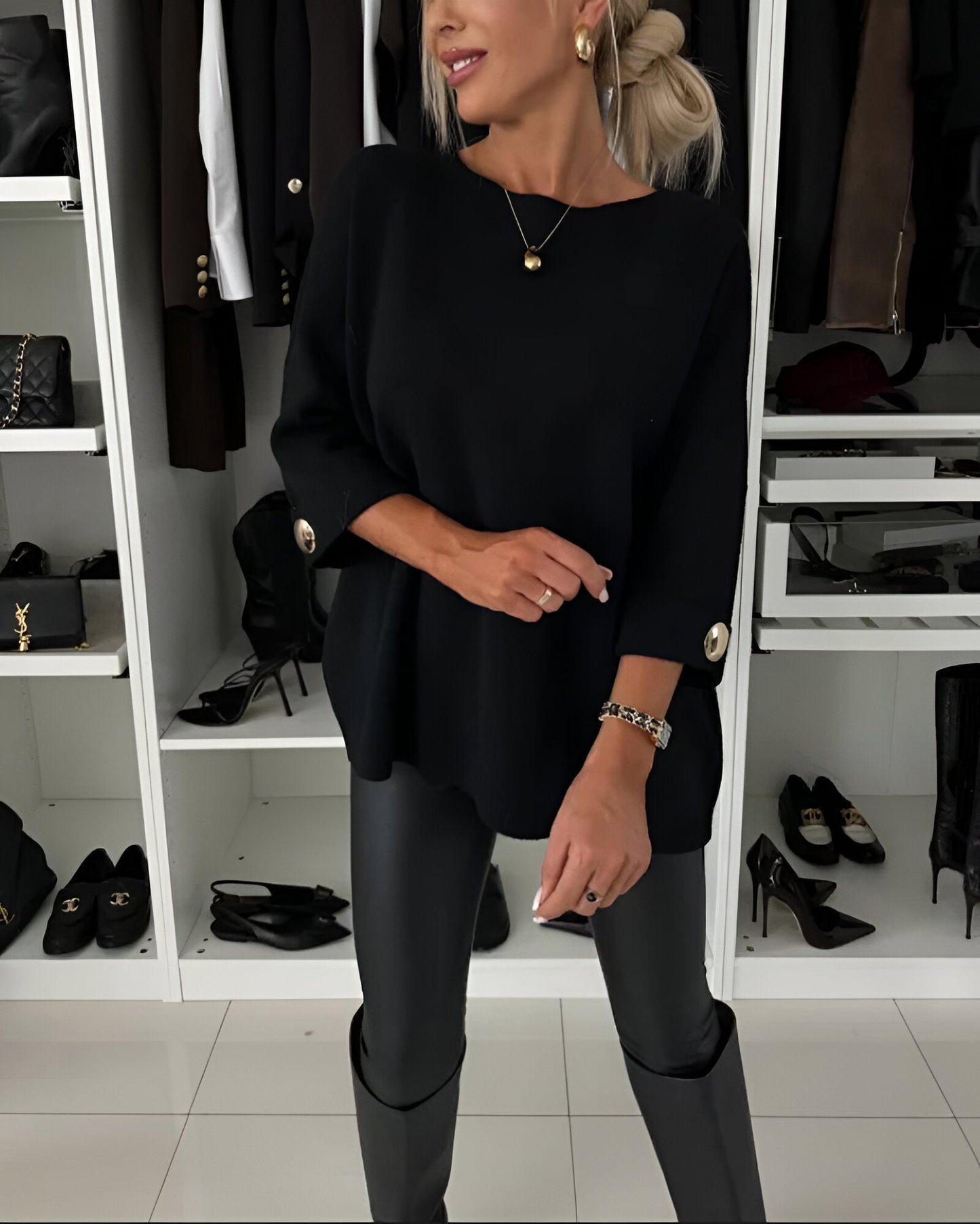 Phoebe Elegant Casual Sweater