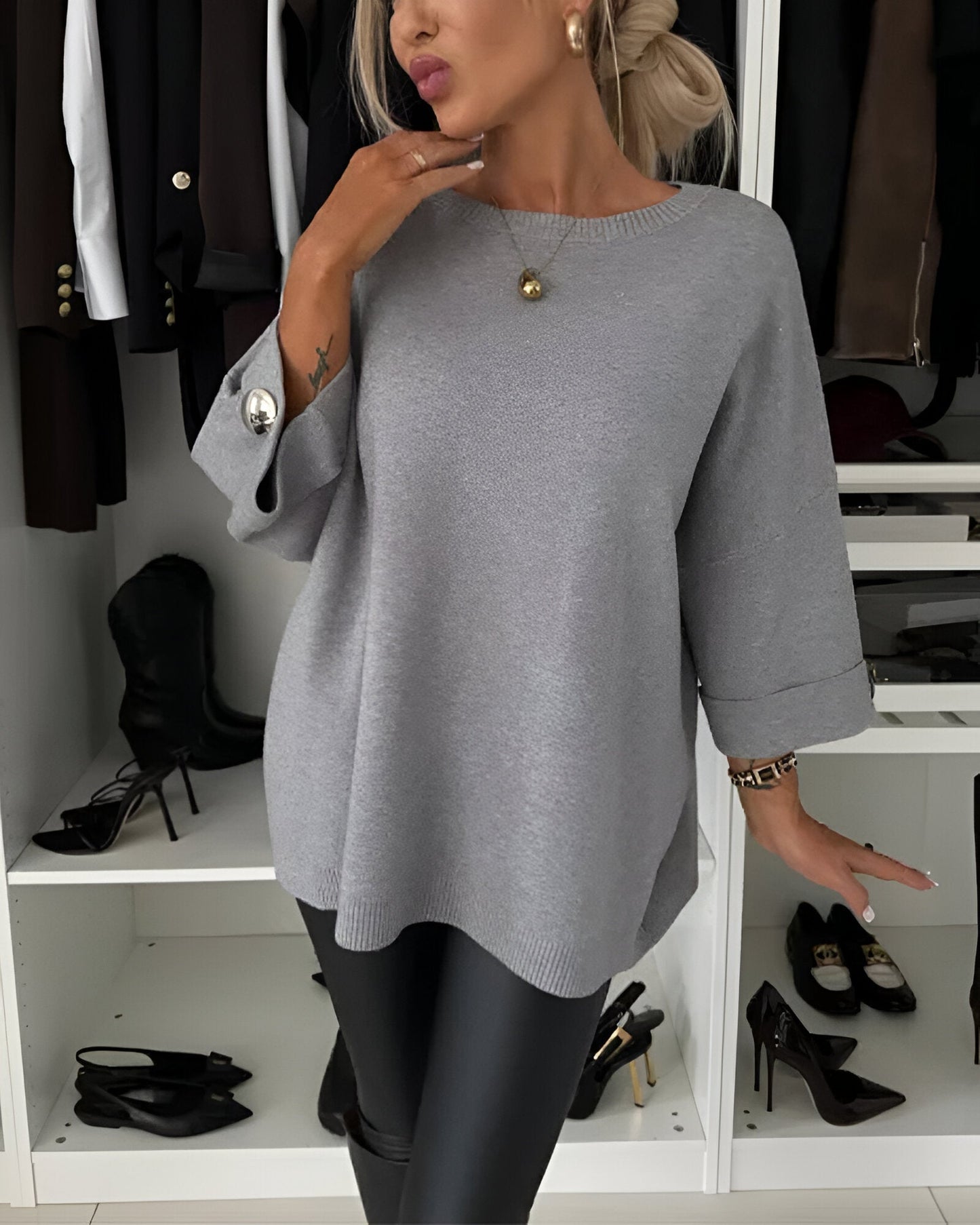 Phoebe Elegant Casual Sweater