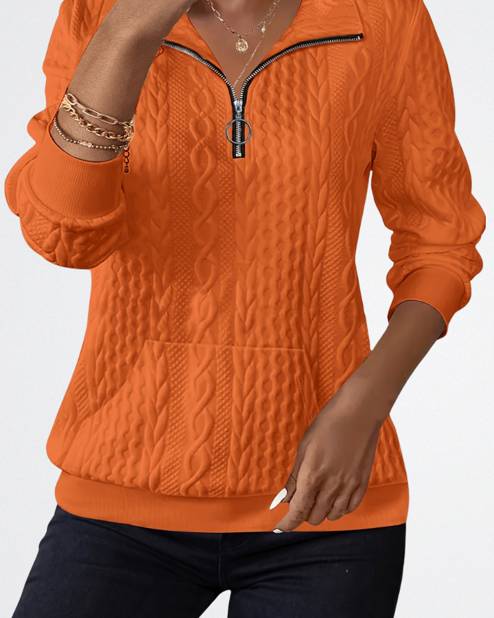 Maddie Cozy & Confident Half-Zip Pullover
