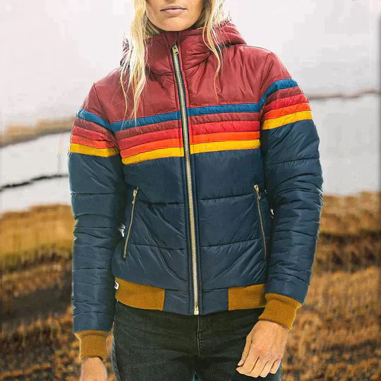 Ruby Retro Warmth Hooded Jacket