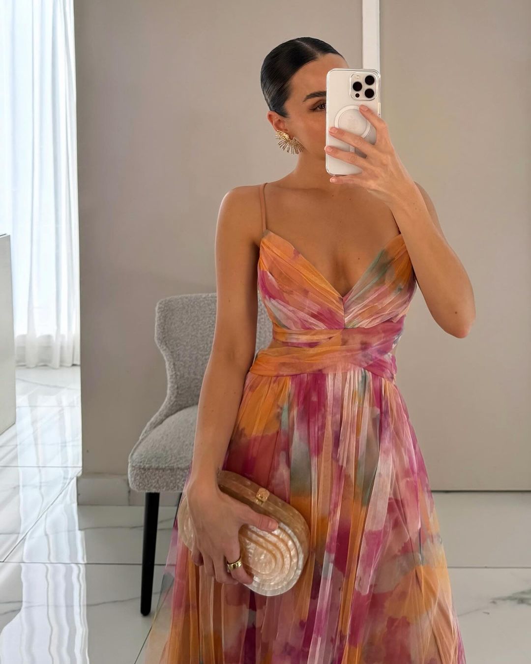 Isla Fleur Flowy Maxi Dress