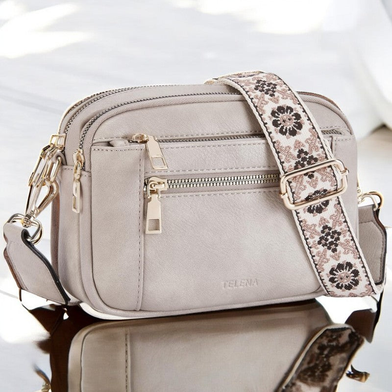 Olivia Luxe Leather Shoulder Bag