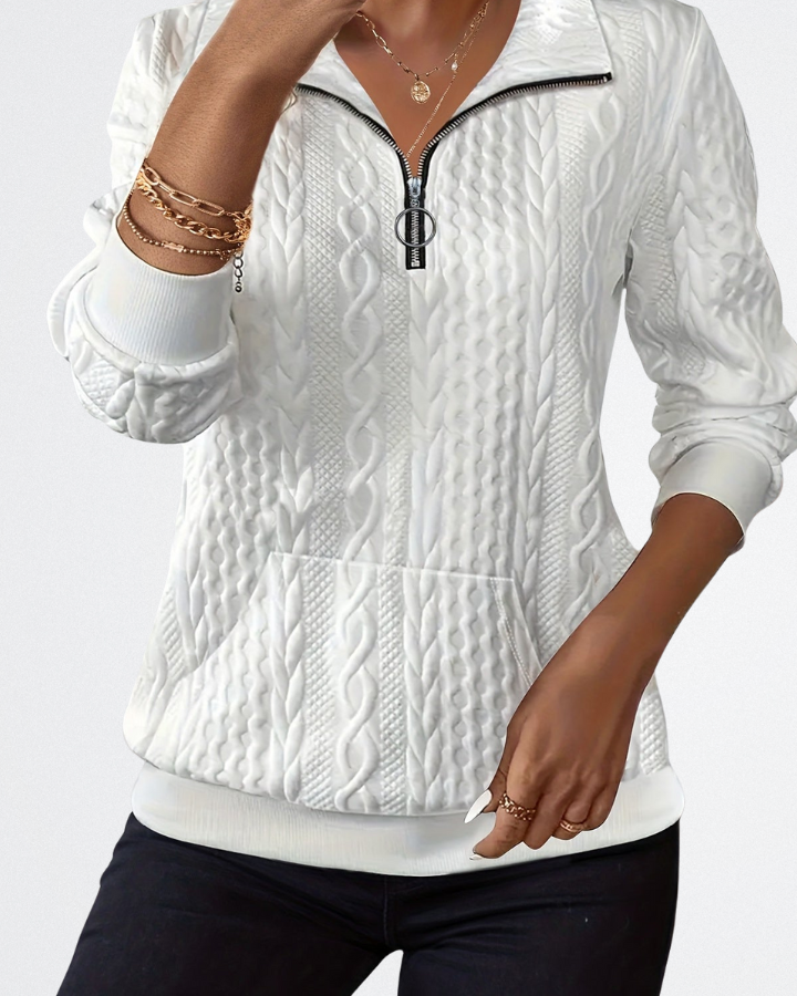 Maddie Cozy & Confident Half-Zip Pullover