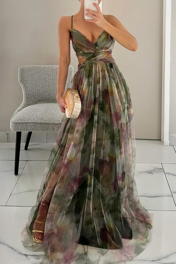 Isla Fleur Flowy Maxi Dress