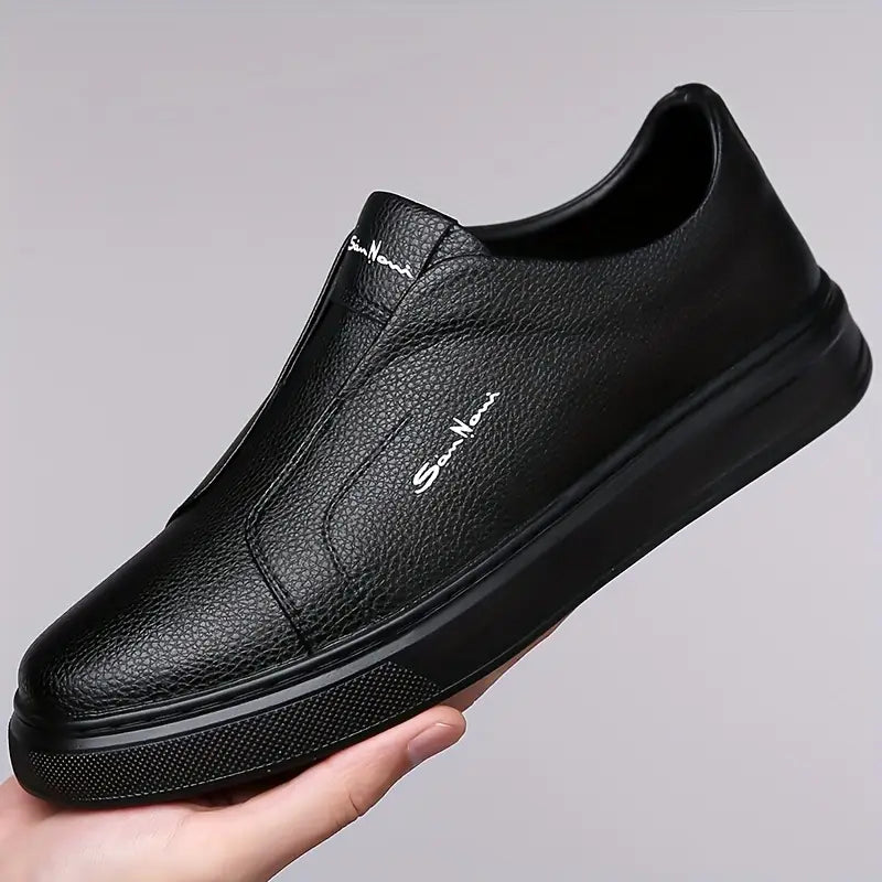 Harper Slip-On Vegan Leather Sneakers – Coastal Comfort