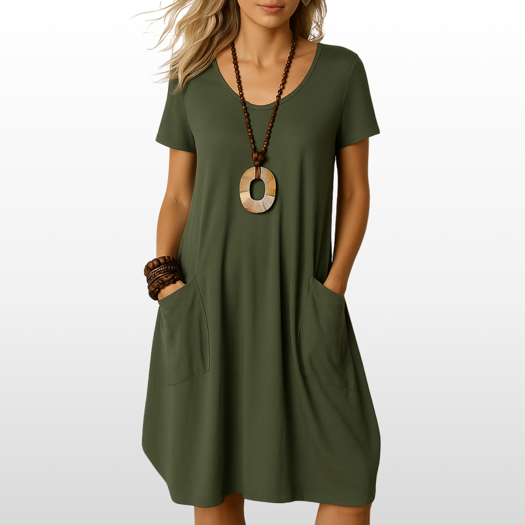 SOPHIE – All-Day Elegance Midi Dress
