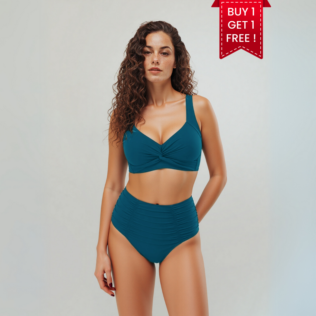 Serene Shore Bandeau Bikini – Buy 1, Get 1 FREE