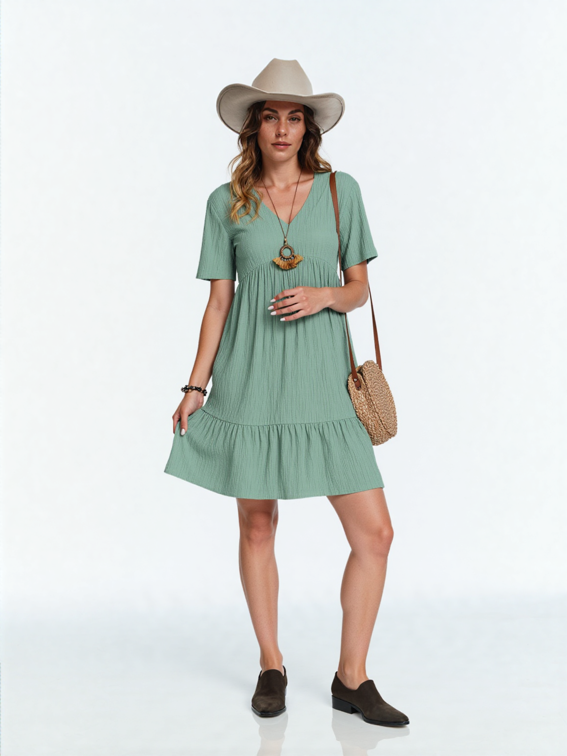 Verena Flared Midi Dress