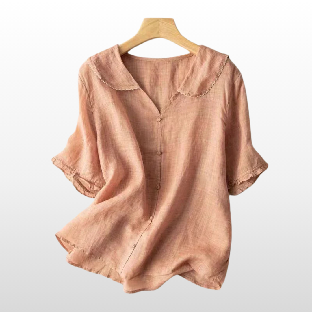 Lunaria Linen Blouse