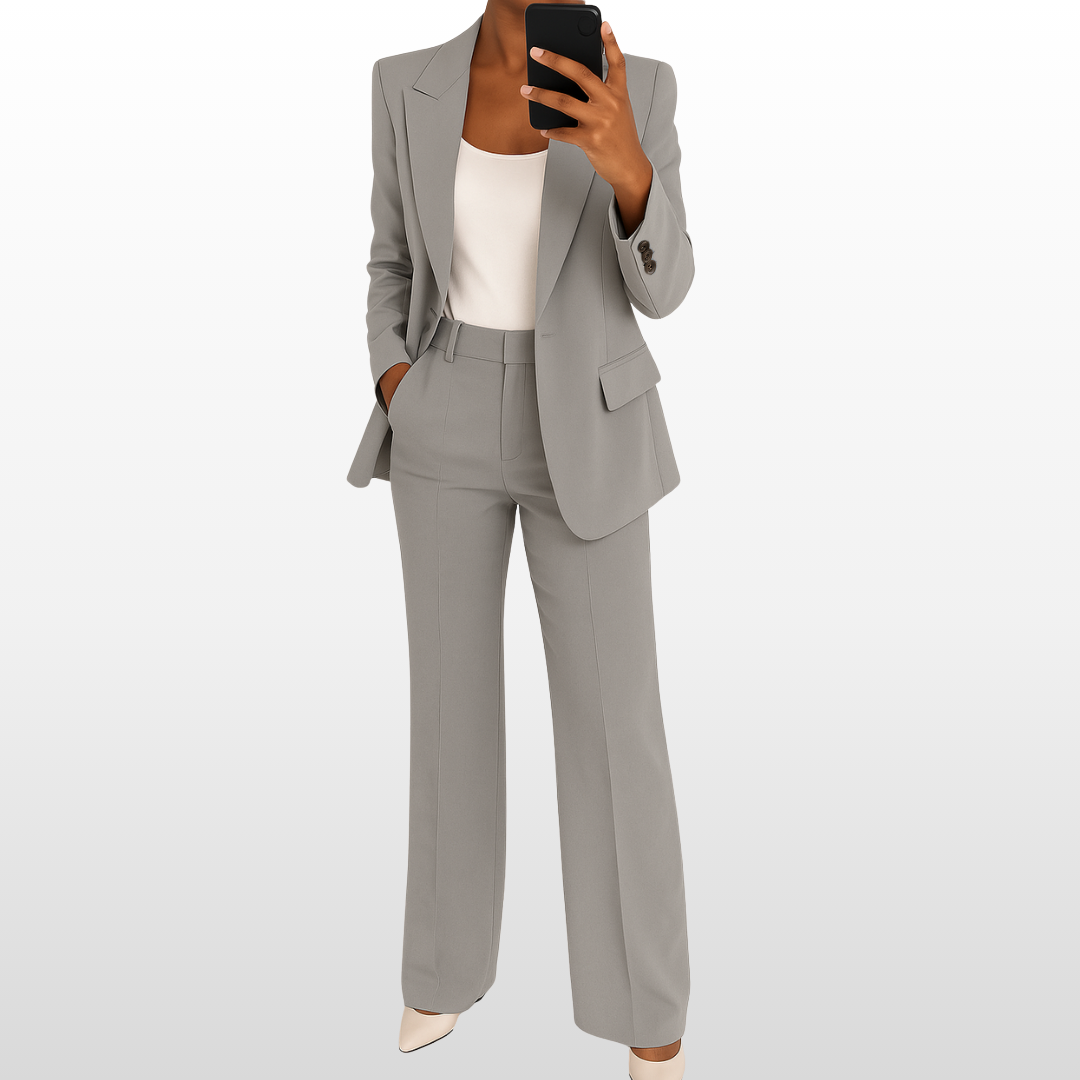 Velora Classic Suiting Set – Tailored Blazer & Trousers
