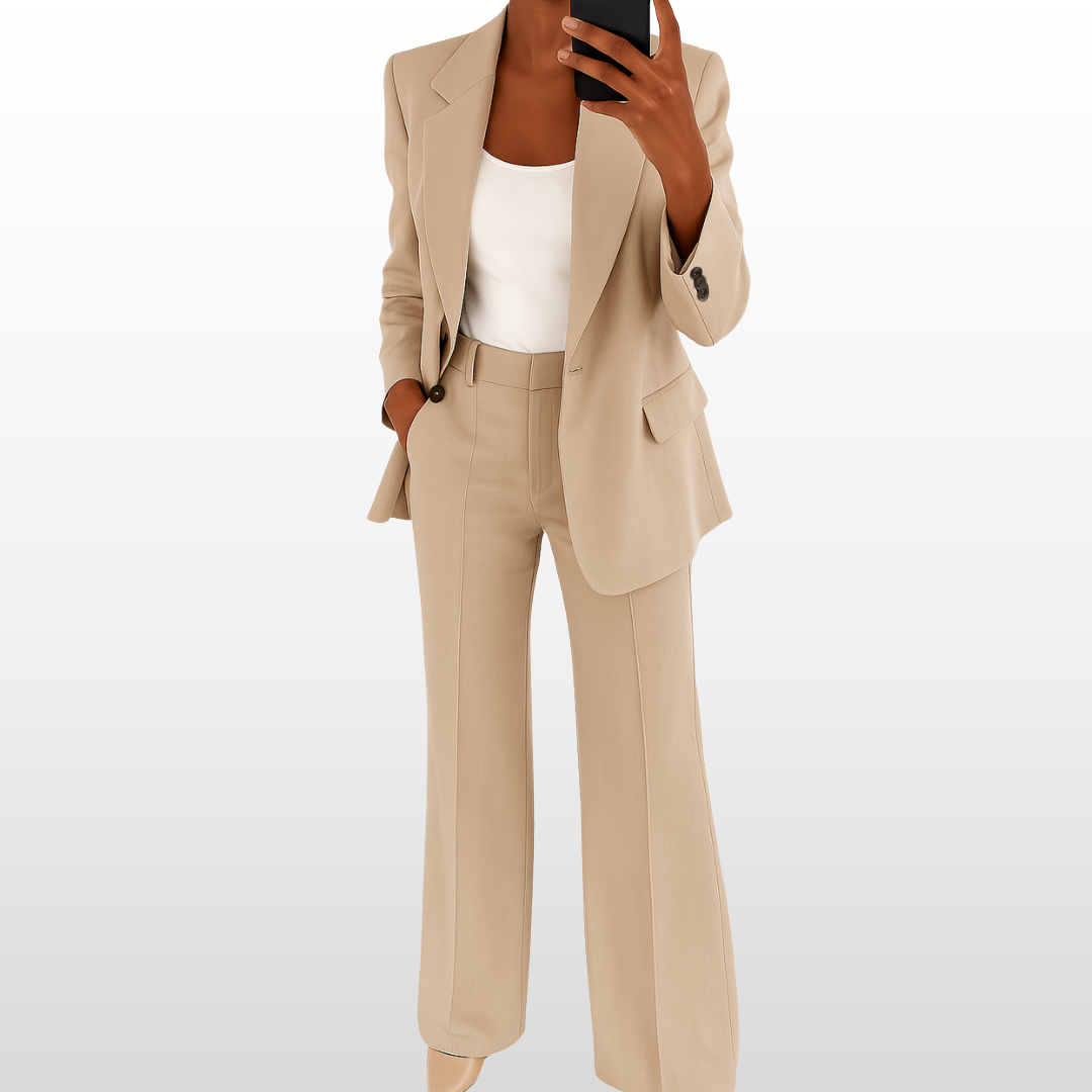 Velora Classic Suiting Set – Tailored Blazer & Trousers