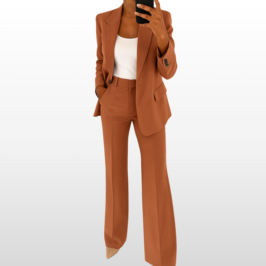 Velora Classic Suiting Set – Tailored Blazer & Trousers