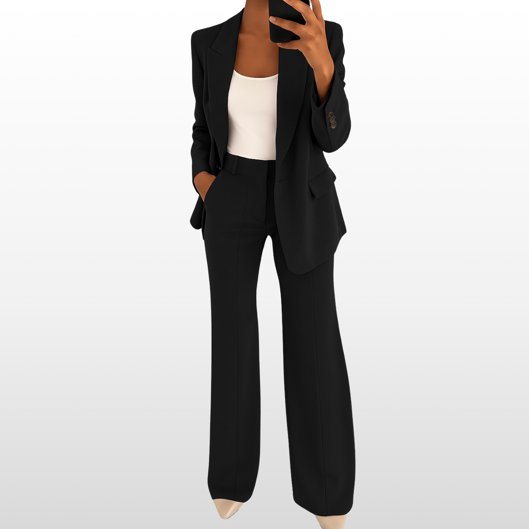 Velora Classic Suiting Set – Tailored Blazer & Trousers
