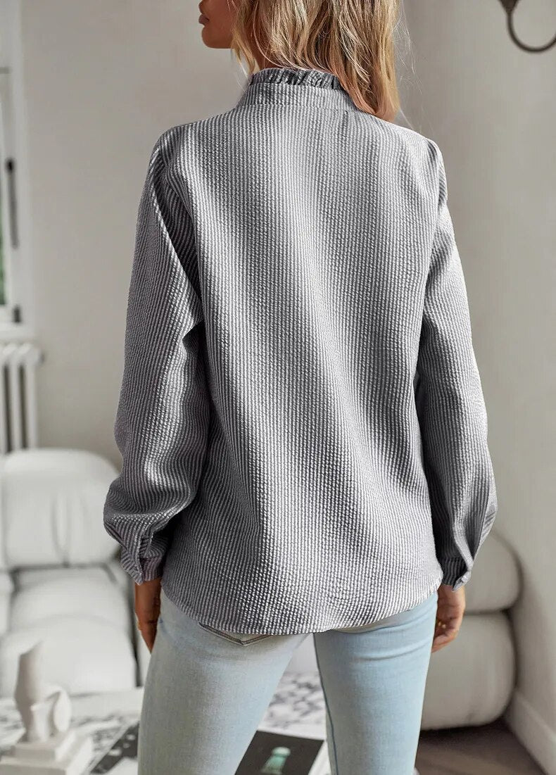 Modeflux Tailored Drape Blouse