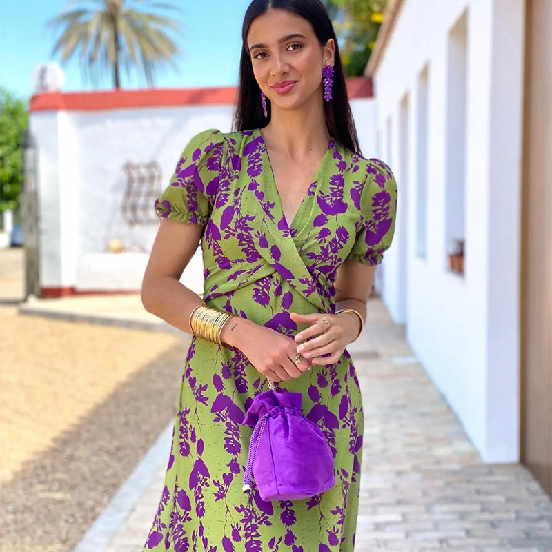 Iris Grace Wrap Dress