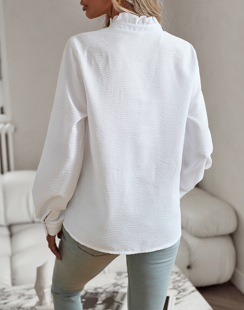 Modeflux Tailored Drape Blouse