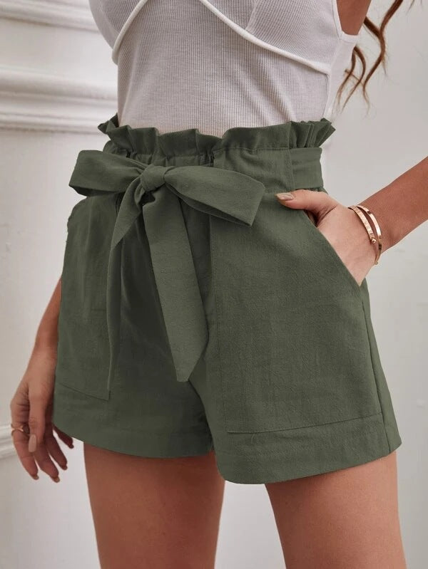 Soraya Ease Lightweight High-Waist Everyday Shorts