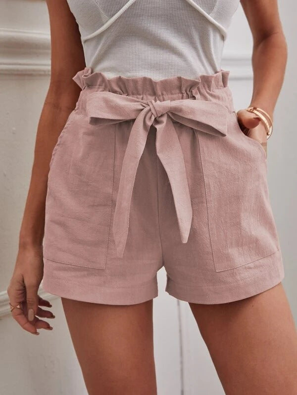 Soraya Ease Lightweight High-Waist Everyday Shorts