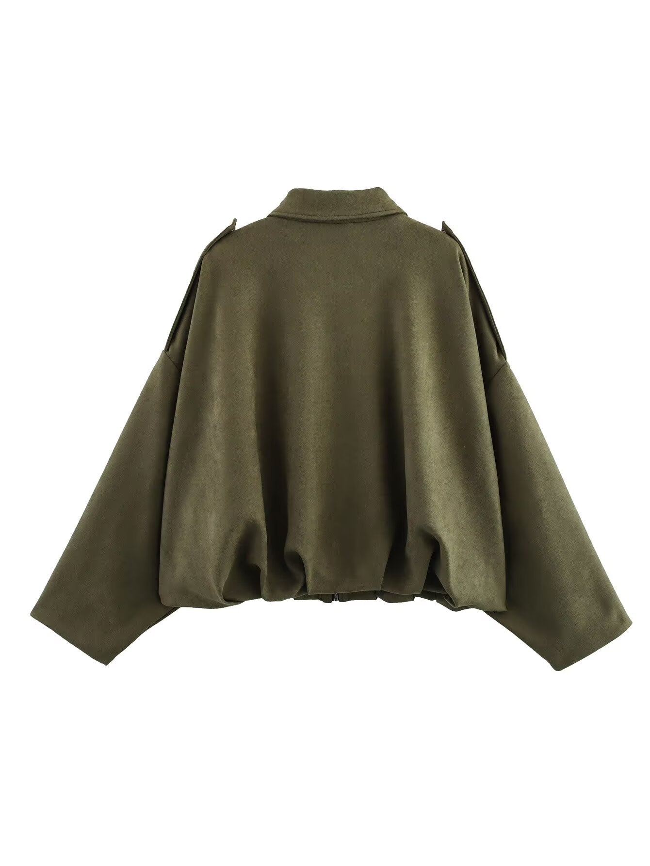 Suede Street Bomber – Soft-Touch Outerwear with Urban Edge