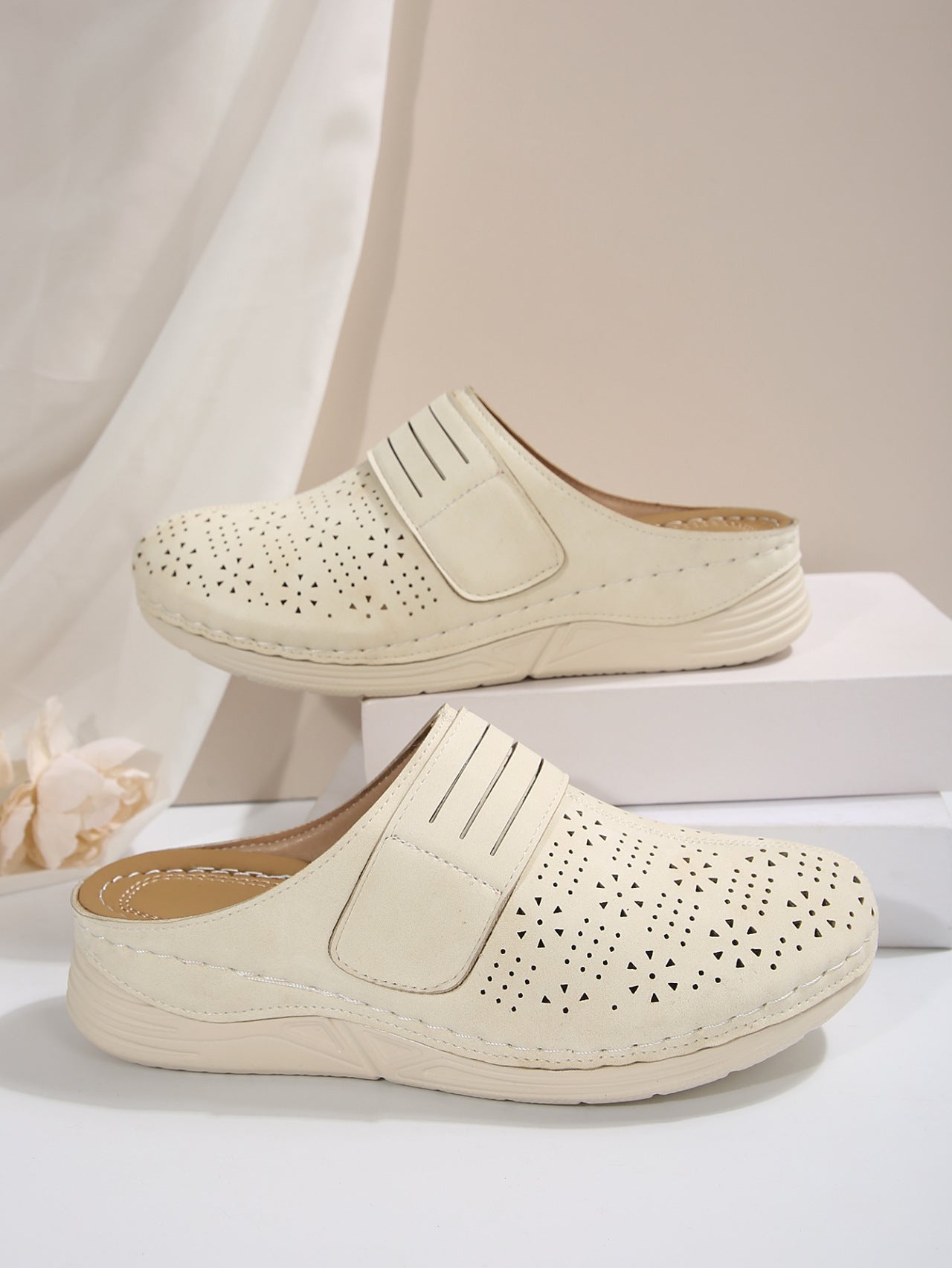 Nerida Orthopaedic Breathable Wedge Sandals