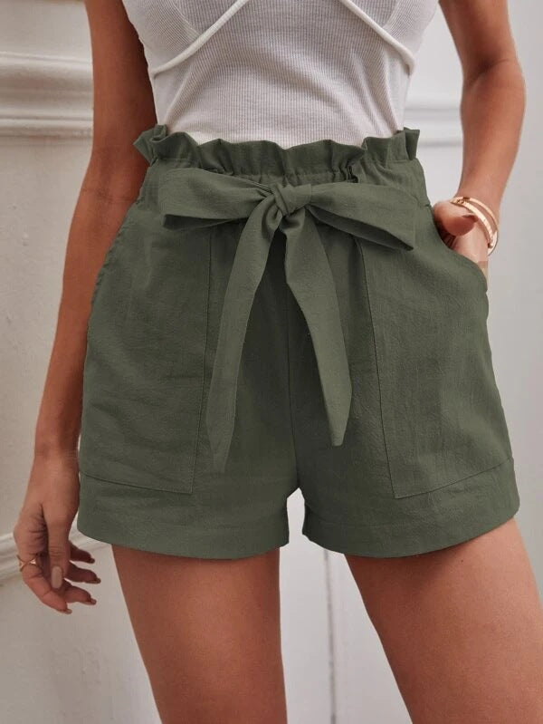 Soraya Ease Lightweight High-Waist Everyday Shorts