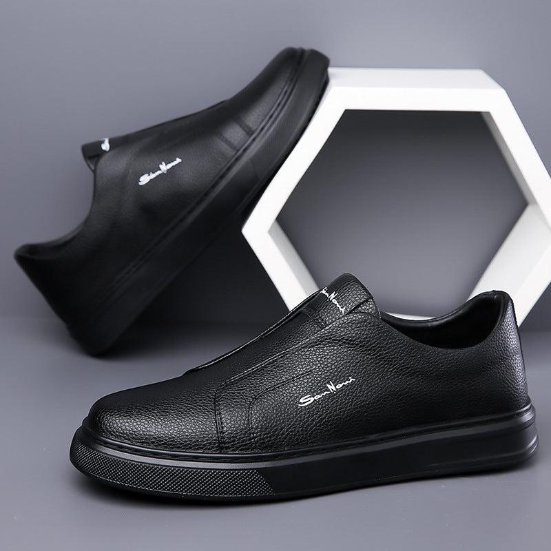 Harper Slip-On Vegan Leather Sneakers – Coastal Comfort