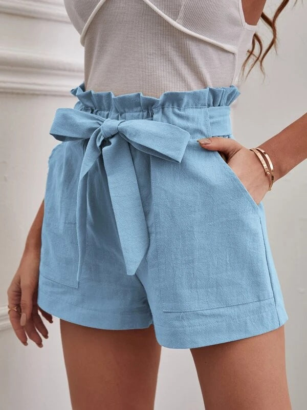 Soraya Ease Lightweight High-Waist Everyday Shorts