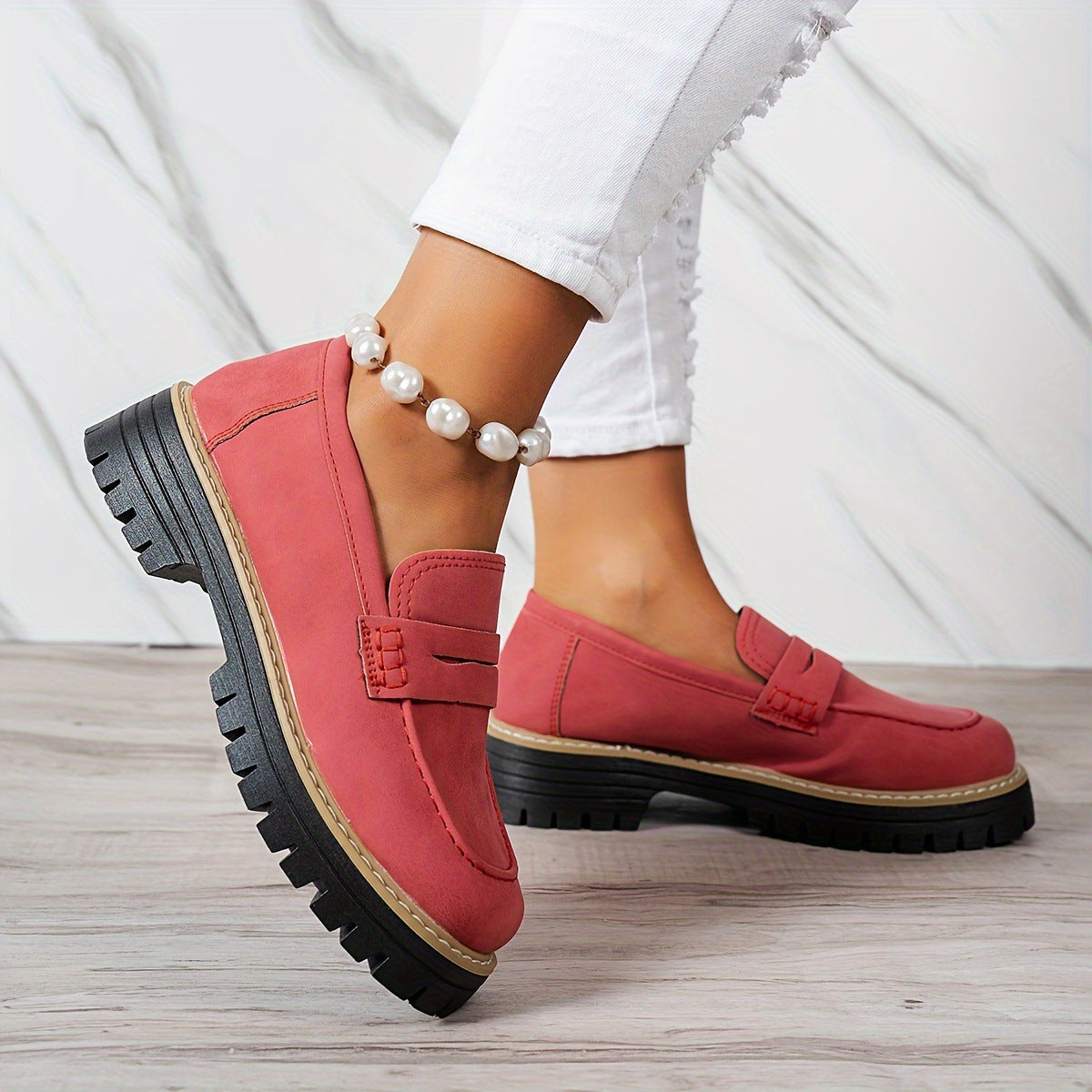 Olivia Penny Loafers Classic Style with Cushioned Ease