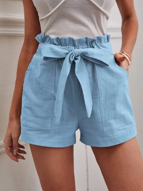 Soraya Ease Lightweight High-Waist Everyday Shorts