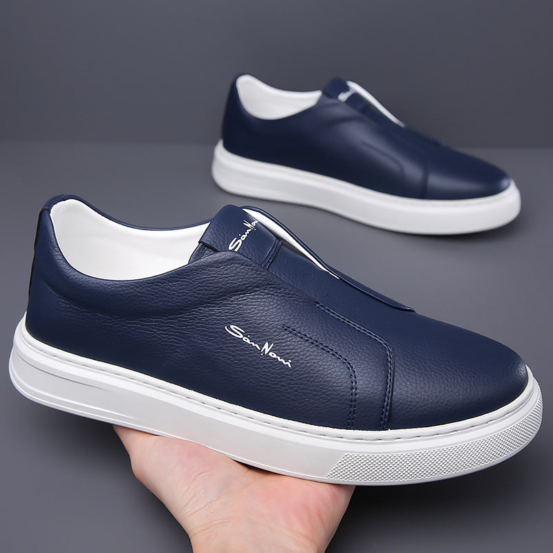 Harper Slip-On Vegan Leather Sneakers – Coastal Comfort