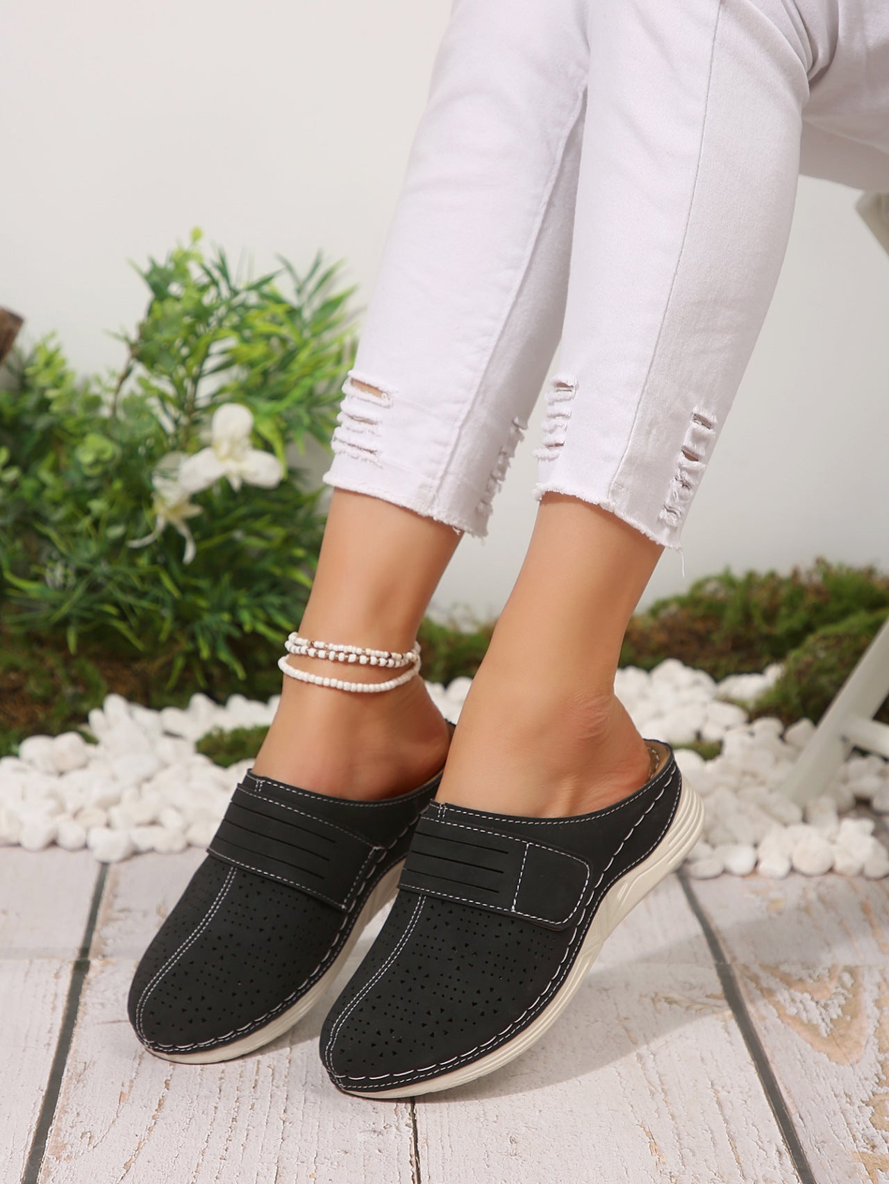 Nerida Orthopaedic Breathable Wedge Sandals