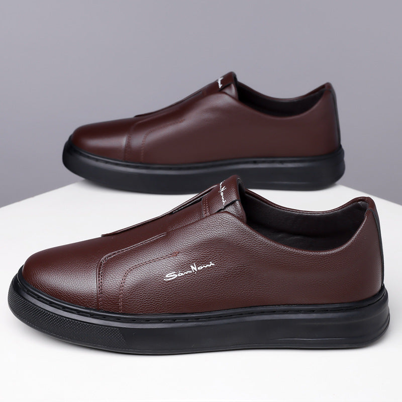 Harper Slip-On Vegan Leather Sneakers – Coastal Comfort