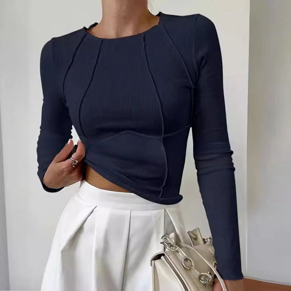 Eliza Tailored Split-Detail Luxe Top