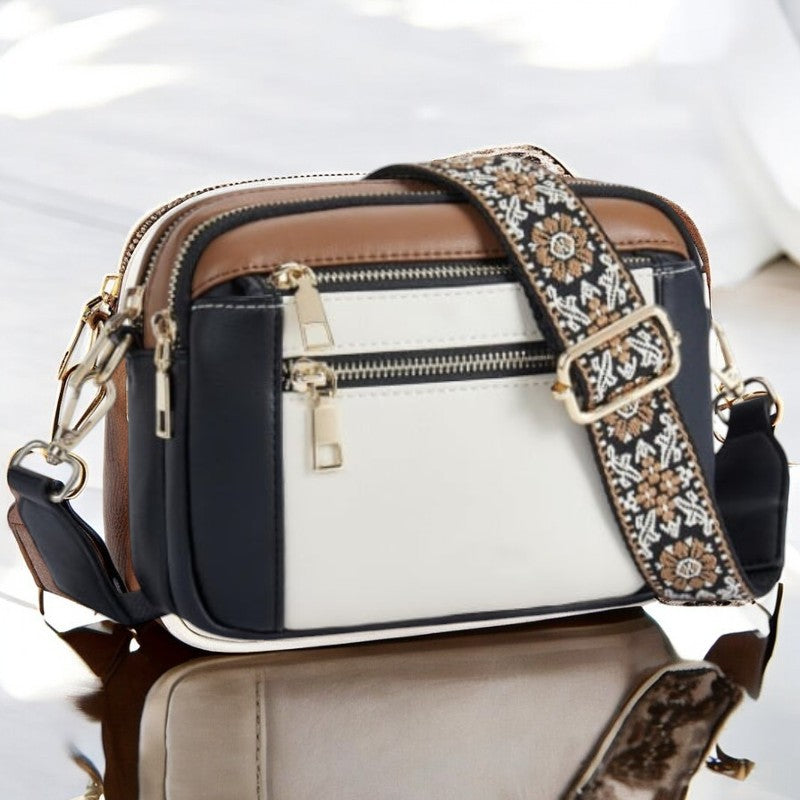 Olivia Luxe Leather Shoulder Bag