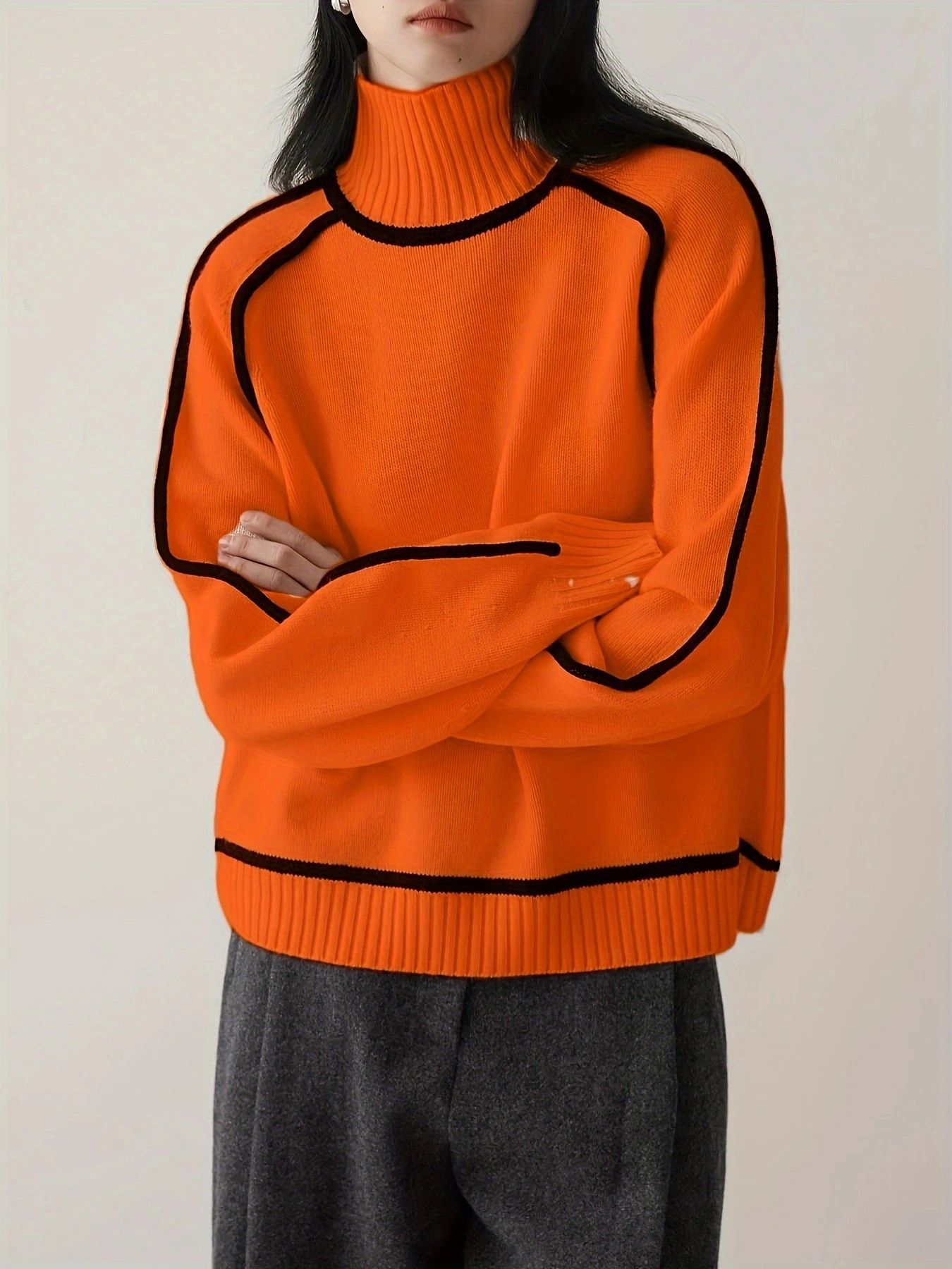 The Ava Luxe Soft Turtleneck Sweater