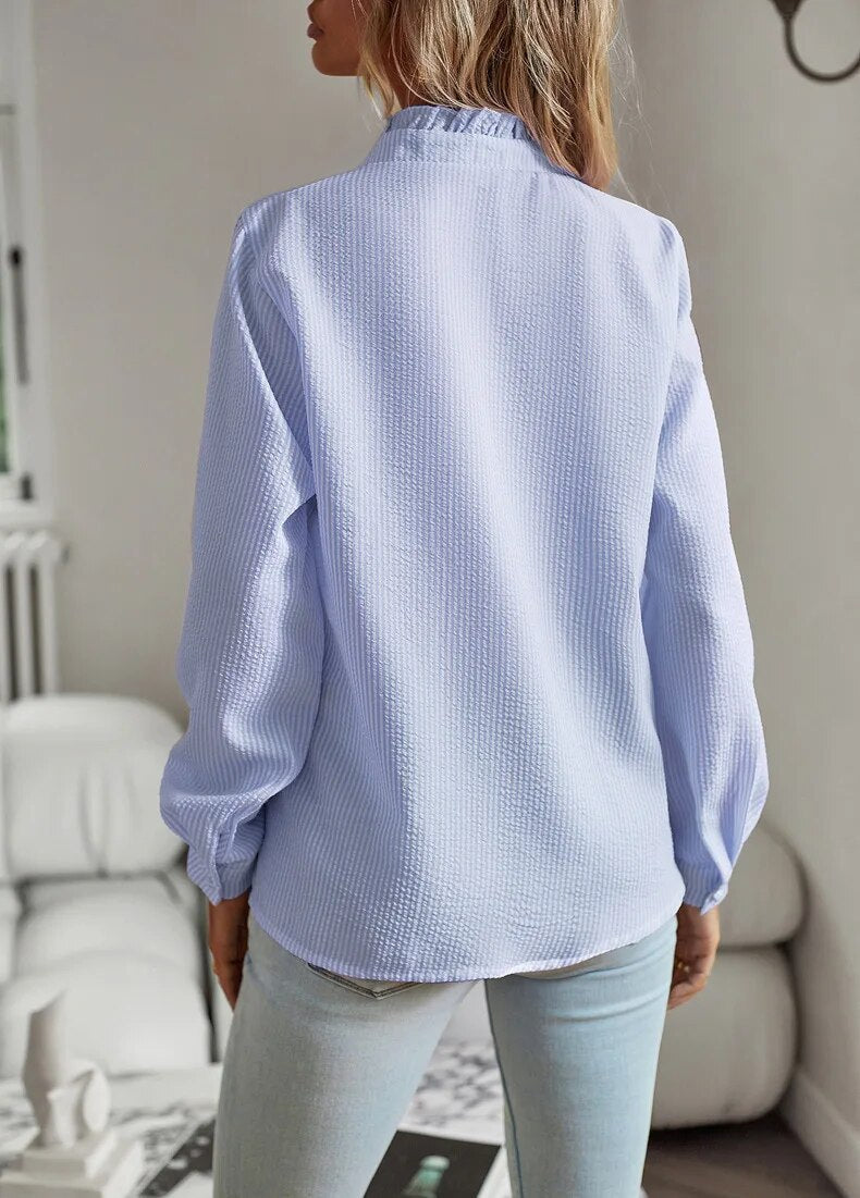 Modeflux Tailored Drape Blouse