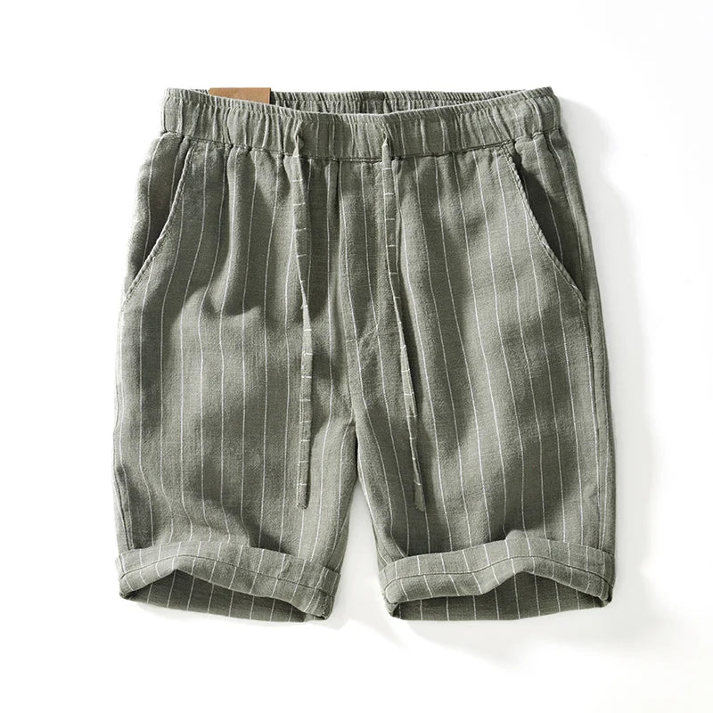 Maeve Casual Cotton Linen Shorts