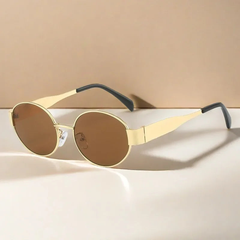 Samantha Vintage Luxe Oval Sunnies