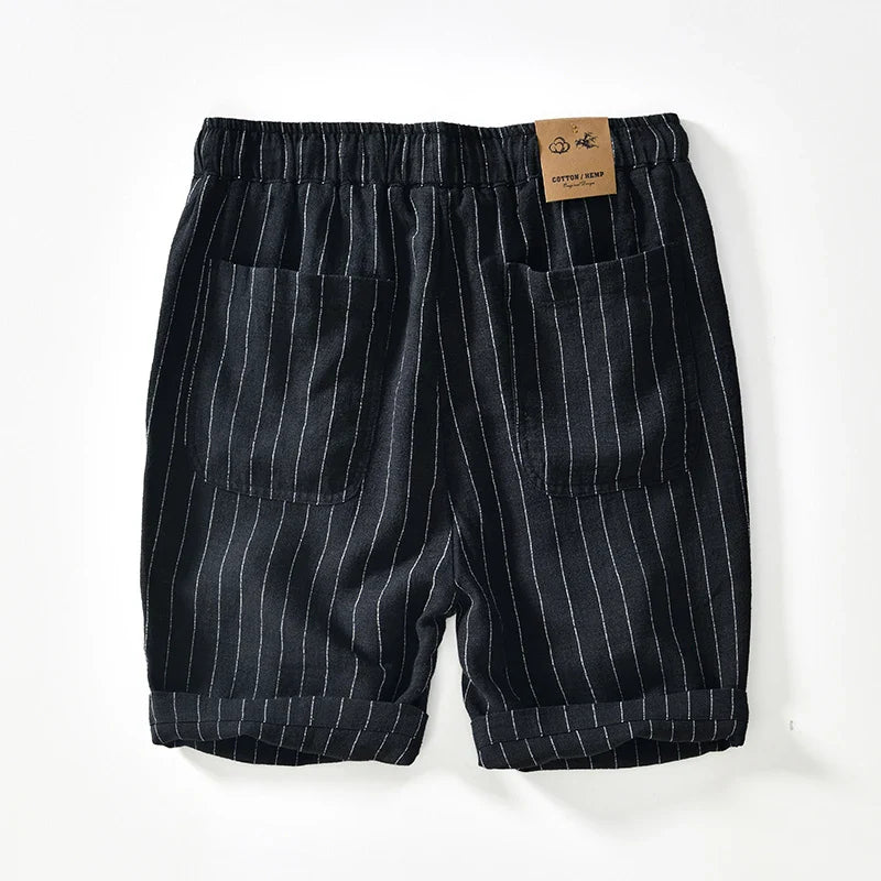 Maeve Casual Cotton Linen Shorts