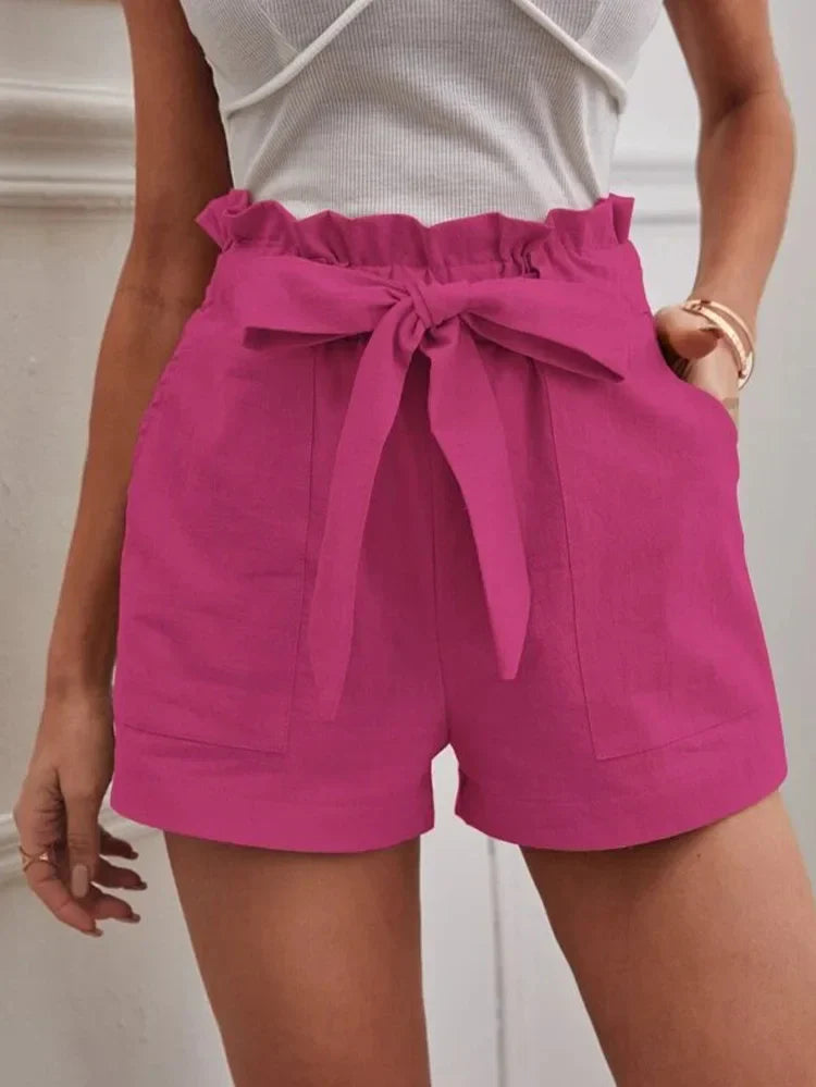 Soraya Ease Lightweight High-Waist Everyday Shorts
