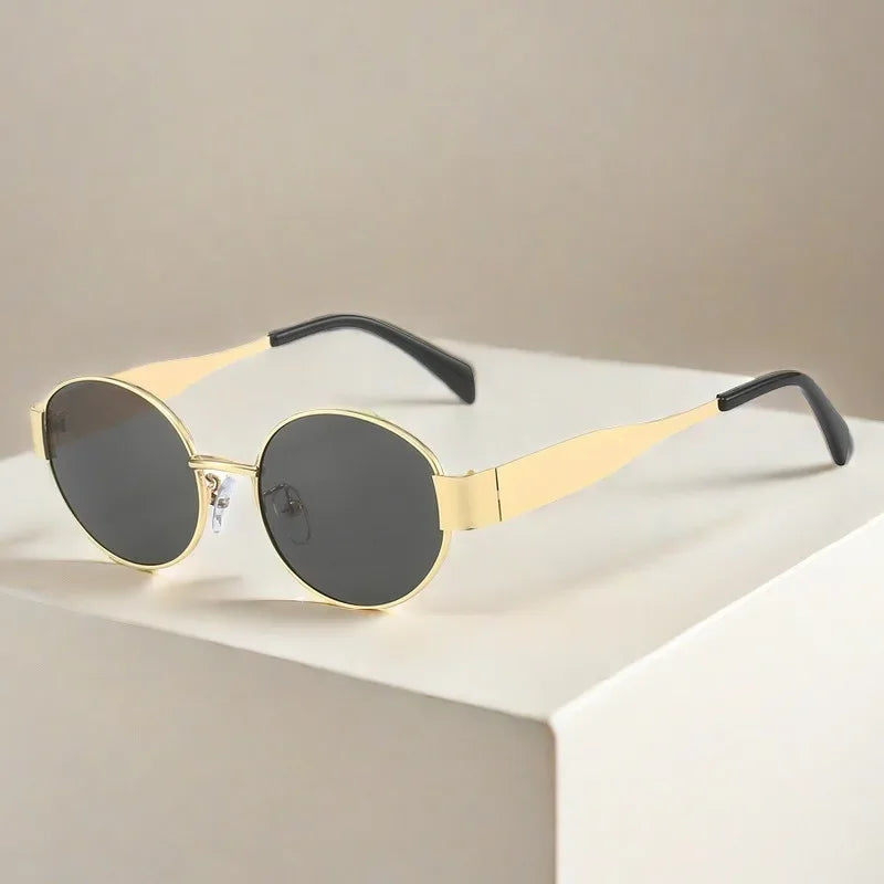 Samantha Vintage Luxe Oval Sunnies