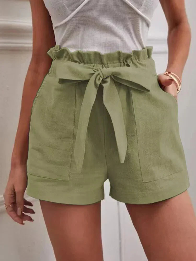 Soraya Ease Lightweight High-Waist Everyday Shorts