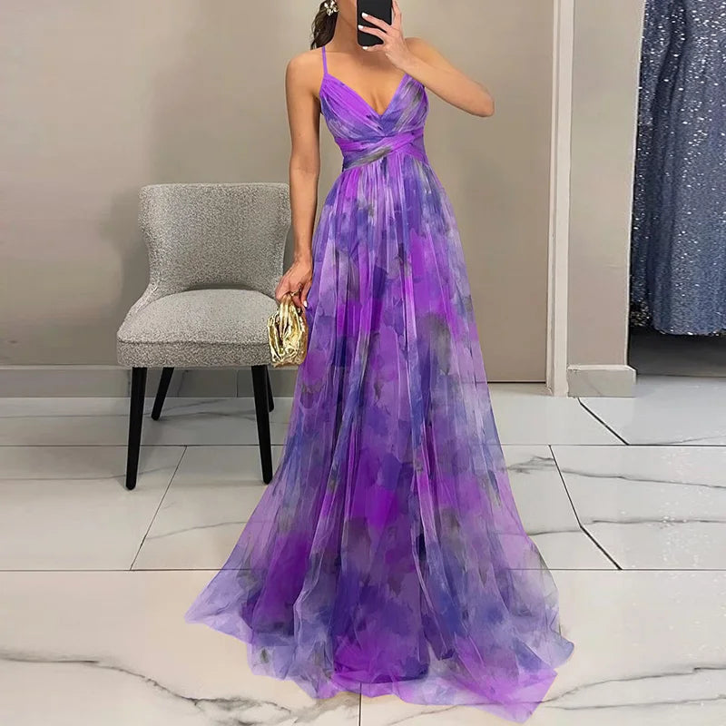 Isla Fleur Flowy Maxi Dress