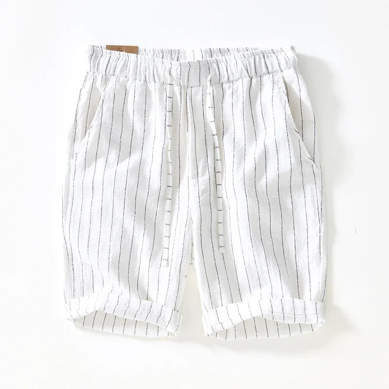 Maeve Casual Cotton Linen Shorts
