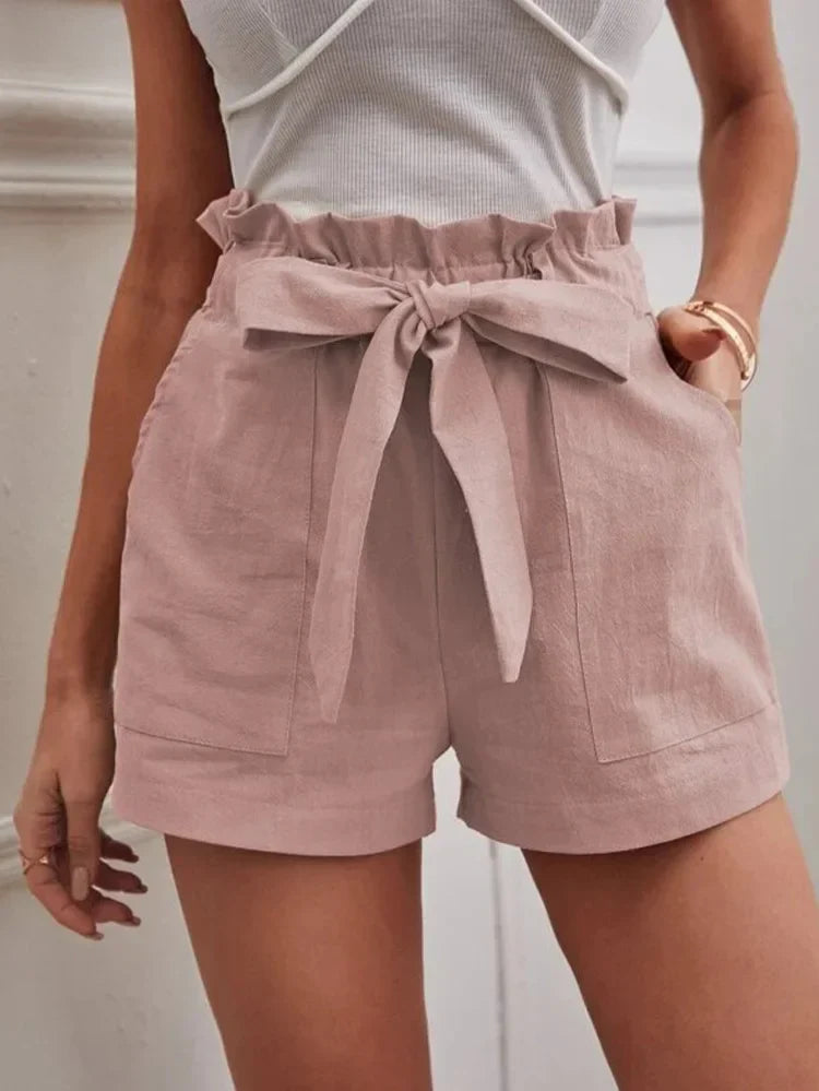 Soraya Ease Lightweight High-Waist Everyday Shorts