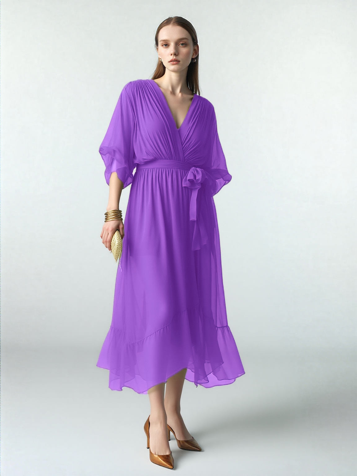 Celeste Chiffon Dream Dress – Light, Flowing Elegance for Every Occasion